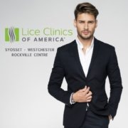 Well dressed man in suit is able to attend a nice event because he received treatment at Lice Clinics of America Westchester